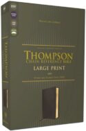 9780310458944 Thompson Chain Reference Bible Large Print