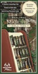 9781609369286 Majestic Bible Tabs Real Tree Camo