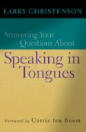 9780764200687 Answering Your Questions About Speaking In Tongues (Reprinted)