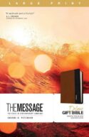 9781641586498 Message Deluxe Gift Bible Large Print