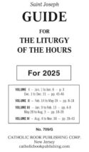 9781958237519 Saint Joseph Guide For The Liturgy Of The Hours For 2025 (Large Type)