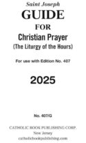 9781958237526 Saint Joseph Guide For Christian Prayer 2025 (Large Type)