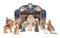 000772038584 Wooden Nativity Playset