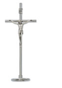 6.5" Metal Crucifix Boxed