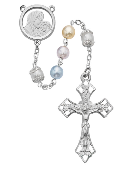 Mother and Child Multi  Rosary Boxed