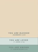 615122173688 Be Blessed Beautiful Truths Stacked Notepad