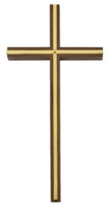 10" walnut cross boxed