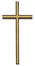 10" walnut cross boxed