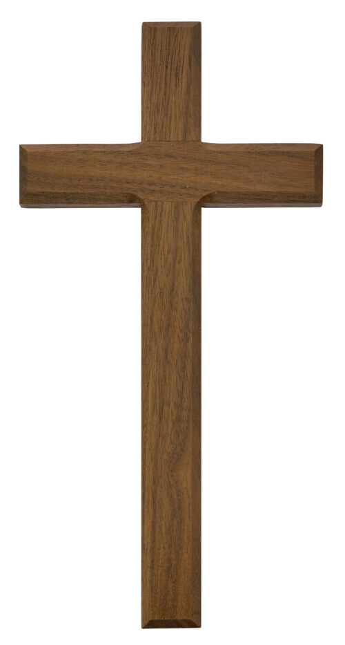 24" walnut cross boxed
