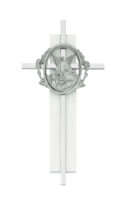 6" guardian angel childrens wall cross boxed