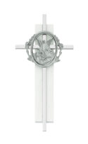6" guardian angel childrens wall cross boxed
