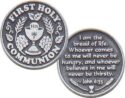 785525057691 1st Holy Communion Round Token