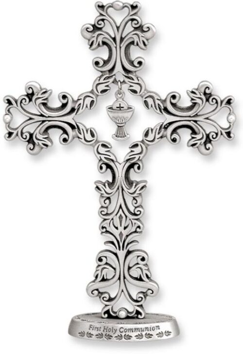 785525235273 Communion Filigree Cross With Chalice