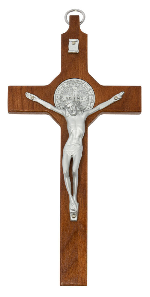 8 in. St. Benedict Crucifix Boxed
