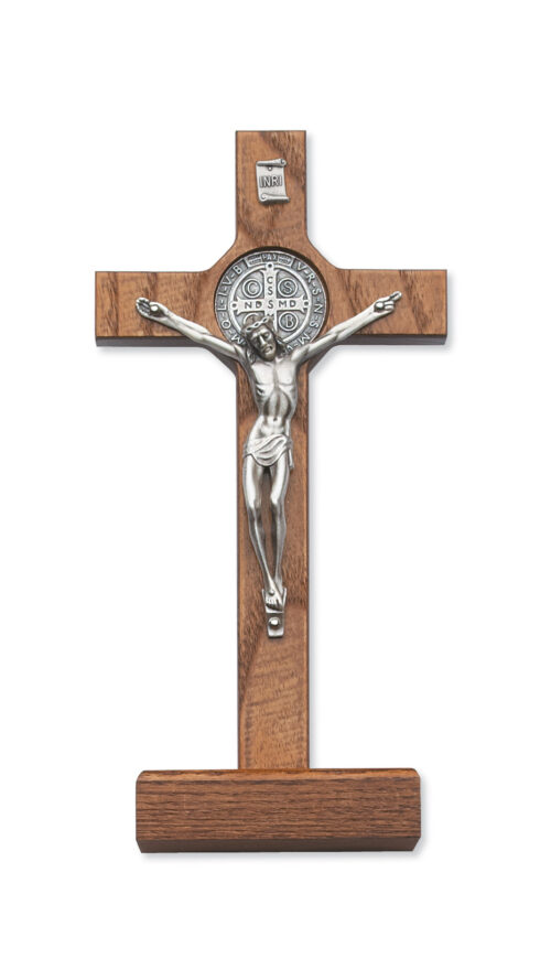 8 in. Standing St. Benedict Boxed