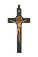 8in Black and Copper St Benedict Boxed