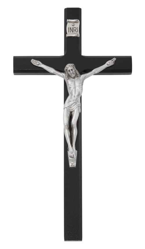 10" Black Crucifix bagged