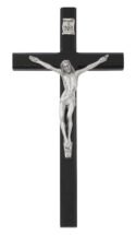 10" Black Crucifix bagged