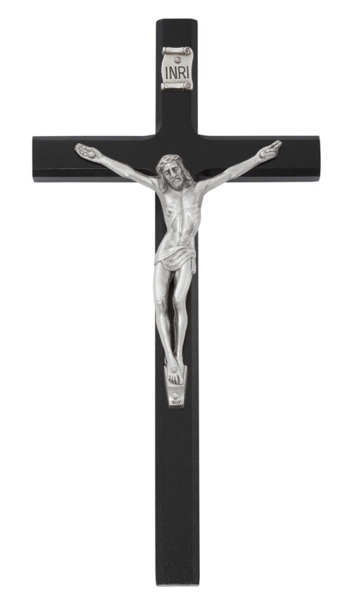 10" Black Crucifix bagged