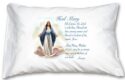 857010003015 Our Lady Of Grace Hail Mary Prayer Pillowcase