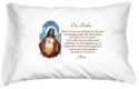 857010003107 Sacred Heart Our Father Prayer Pillowcase