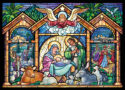 871241002708 Stained Glass Nativity