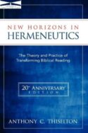 9780310217626 New Horizons In Hermaneutics (Anniversary)