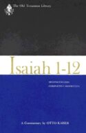 9780664218270 Isaiah 1-12 A Commentary (Revised)