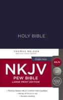 9780718095642 Pew Bible Large Print Edition Comfort Print