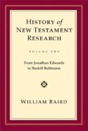 9780800626273 History Of New Testament Research Volume Two