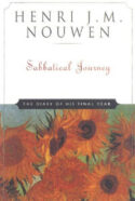 9780824518783 Sabbatical Journey : The Diary Of His Final Year