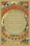 9780830852239 Reading Romans With Eastern Eyes