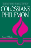 9780836136210 Colossians-Philemon : Believers Church Bible Commentary
