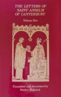 9780879071981 Letters Of Saint Anselm Of Canterbury Volume Two