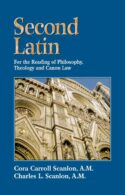 9780895550033 2nd Latin : For The Reading Of Philosophy Theology And Canon Law