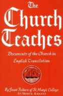 9780895550118 Church Teaches