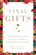 9781451667257 Final Gifts : Understanding The Special Awareness