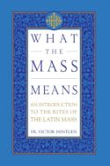 9781505128963 What The Mass Means