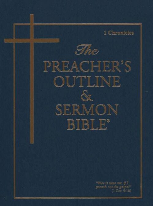 9781574071979 1 Chronicles KJV Preacher Edition (Student/Study Guide)