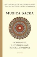 9781586173012 Musica Sacra : Sacred Music A Liturgical And Pastoral Challenge