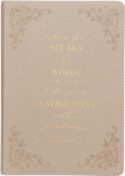 9781642724622 Classic Journal When She Speaks Proverbs 31 Woman Bible Verse