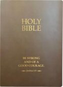 9798887691763 KJVER Be Strong And Courageous Life Verse Edition Bible Large Print-