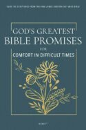9798887693347 Gods Greatest Bible Promises For Comfort In Difficult Times