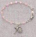5 1/2in Pink Baby Bracelet
