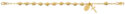 Gold plate Rosary Bracelet boxed
