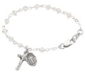5 1/2in Crystal Baby Bracelet