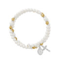 November Topaz Crystal and Pearl Beads