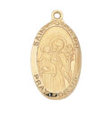 Gold over Sterling St. Joseph Pendant