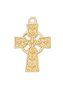 Gold on Sterling Celtic Baby Chain and Boxed