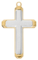 Gold over Sterling Cross